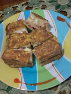 Foto resep Roti Panggang Keju Mozarella 