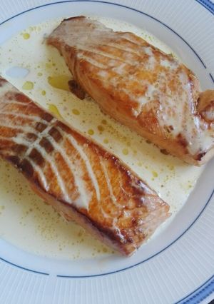 Foto principal de Salmón marinado a la parrilla