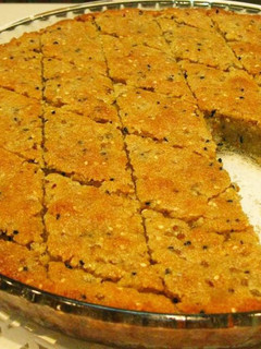صورة لوصفة طريقة عمل الحلبة بالسميد