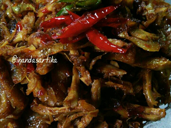 Resep Ayam Suwir Pedas Manis Anti Gagal