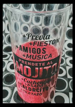 Una foto de Licuado rosado
