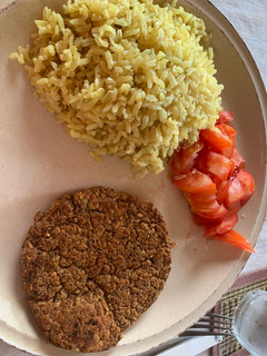 Una foto de Hamburguesas de lentejas y avena mejoradas