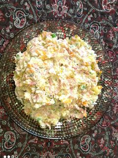 عکسی از دستور سالاد الویه