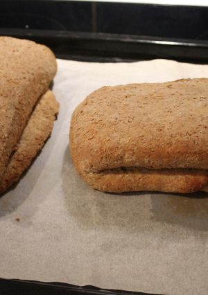 Una foto de Pan de masa ácida y dueblados