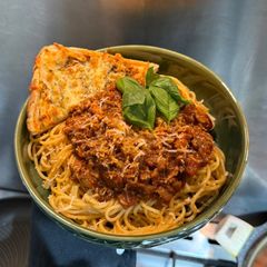 The BEST Spaghetti bolognese A picture of The BEST Spaghetti bolognese.