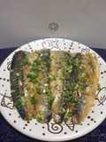 Japanese pescado con salsa teriyake!