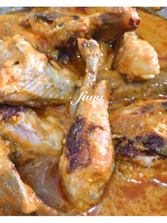 Foto resep Ayam Panggang Bumbu Rujak