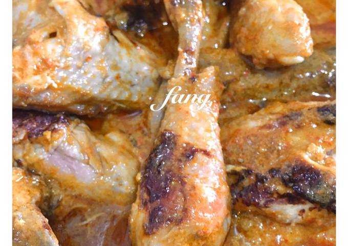 Resep Ayam Panggang Bumbu Rujak yang Lezat