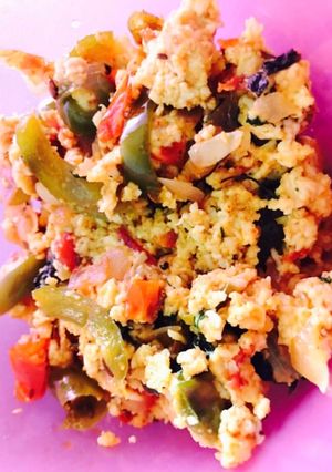 A picture of Paneer bhurji.