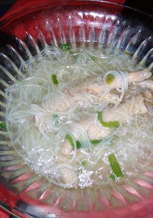 Foto resep Sup Ceker Bihun Sederhana