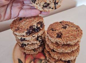 Una foto de Galletas de avena y coco sin azúcares agregados