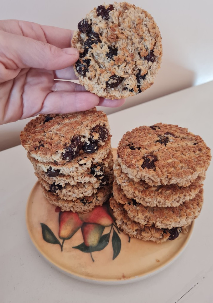 Una foto de Galletas de avena y coco sin azúcares agregados