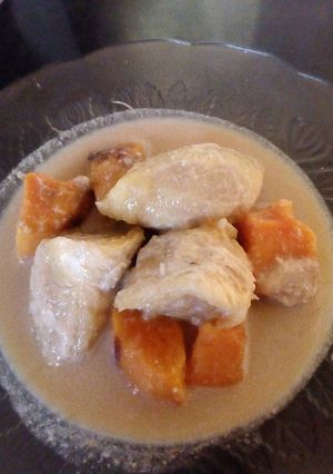 Foto resep Kolak ubi durian