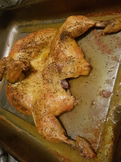 Una foto de Pollo asado especiado