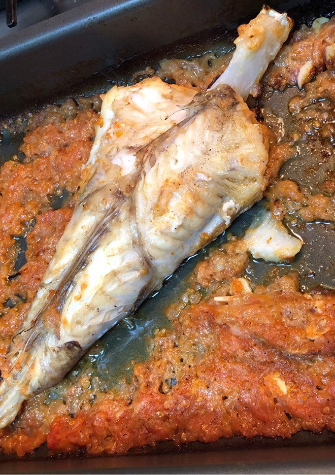 Una foto de Rape al Horno