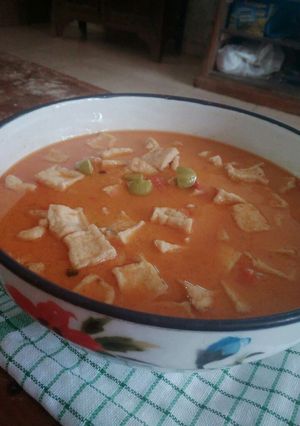 Foto resep Tahu santan simple