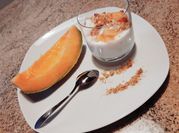 Una foto di melone dolci