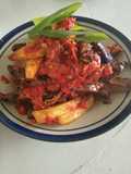 Ikan Salais cabe merah ala "Dapur Mayang"