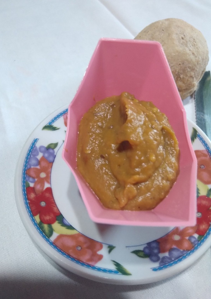 Una foto de Baba ganoush