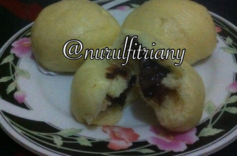 Cara Buat Bakpao isi kacang merah dan selai coklat Untuk Pemula