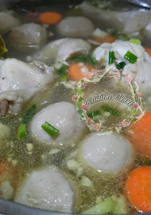 Foto resep SOP ayam ala Pak Min Klaten