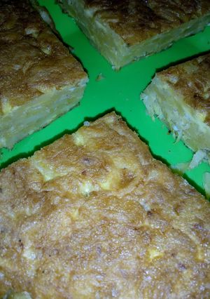 Una foto de Tortilla con leche
