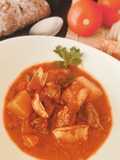 Ternera con setas a la mostaza (con olla rápida)