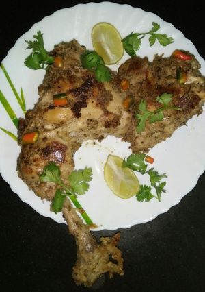 A picture of Afghani Chicken.