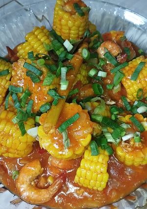 Foto resep Udang cumi saus padang