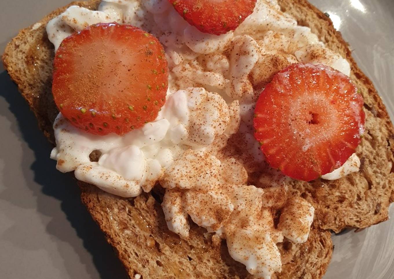 Snack dulce sencillo y saludable