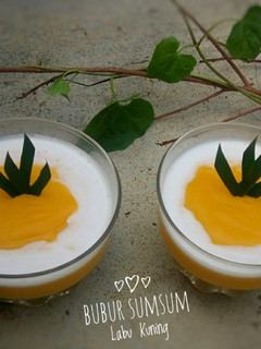Foto resep Bubur Sumsum Labu Kuning