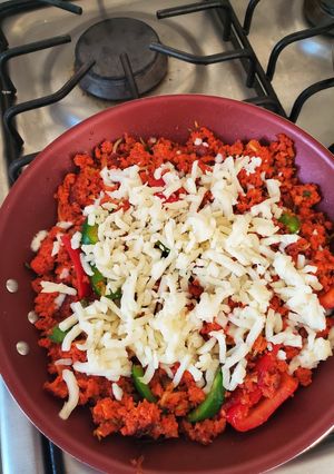 Una foto de Chorizo con Queso Asadero