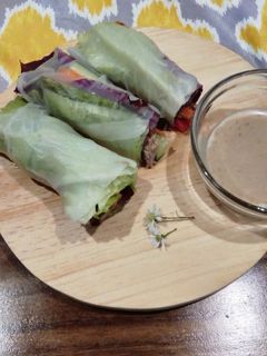 Foto resep Salad Tuna Roll Vietnam