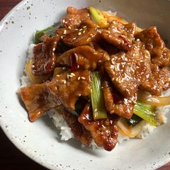 A picture of Super Easy Mongolian Beef.