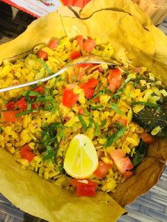 A picture of Kanda Poha.