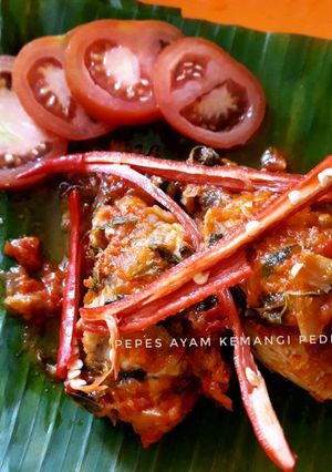 Foto resep Pepes Ayam Kemangi Pedes