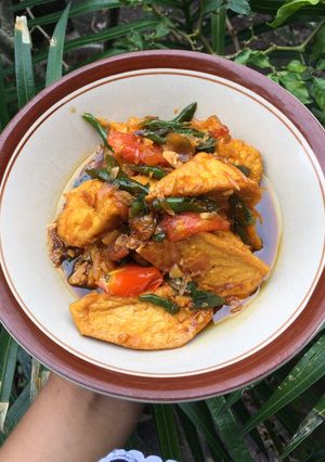 Foto resep Semur Tahu kuning Cabe Ijo