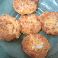 A picture of Chicken Corn kabab.