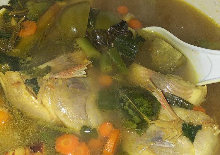 Resep Sup ikan nila Anti Gagal