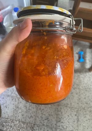 Una foto de Paté de morrón