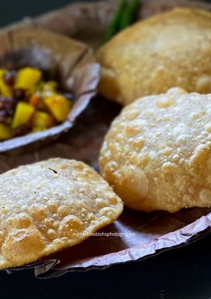 A picture of Sattu Kachori.