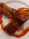 Costine glassate alla salsa BBQ