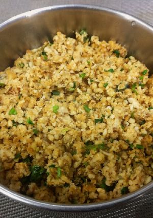 A picture of Urad dal kachori Peetha.