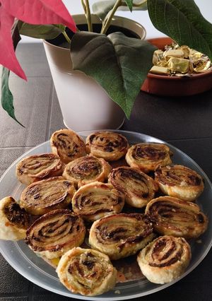 Une photo de 🌲🌟 Feuilletés au pesto verde 🎉