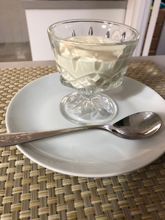 Una foto de Mousse de limón