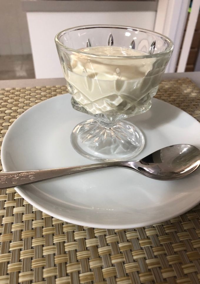 Una foto de Mousse de limón
