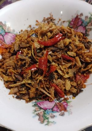 Foto resep Abon Pindang Tongkol Pedas Praktis