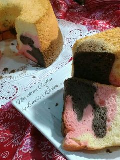 Foto resep Neapolitan Chiffon Cake
