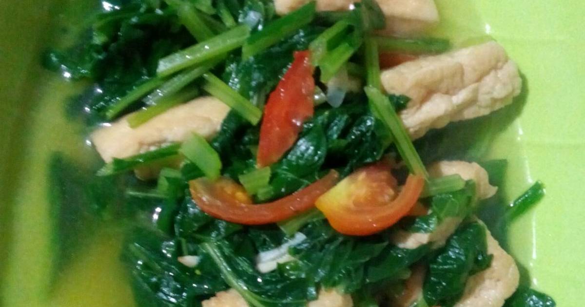 Resep Sayur Sawi Hijau Tahu Oleh Mom Clarissa Cookpad