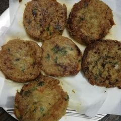 Chicken Shami kabab A picture of Chicken Shami kabab.